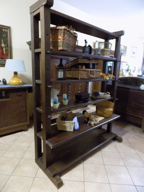 Masívny policový regál - 3