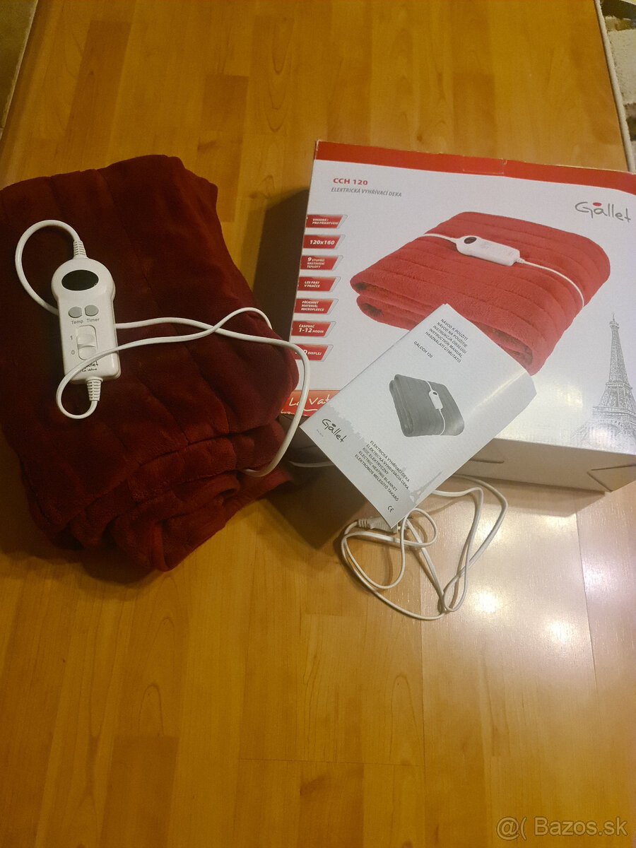 Elektrická vyhrievacia deka s diaľkovým ovládaním - 3