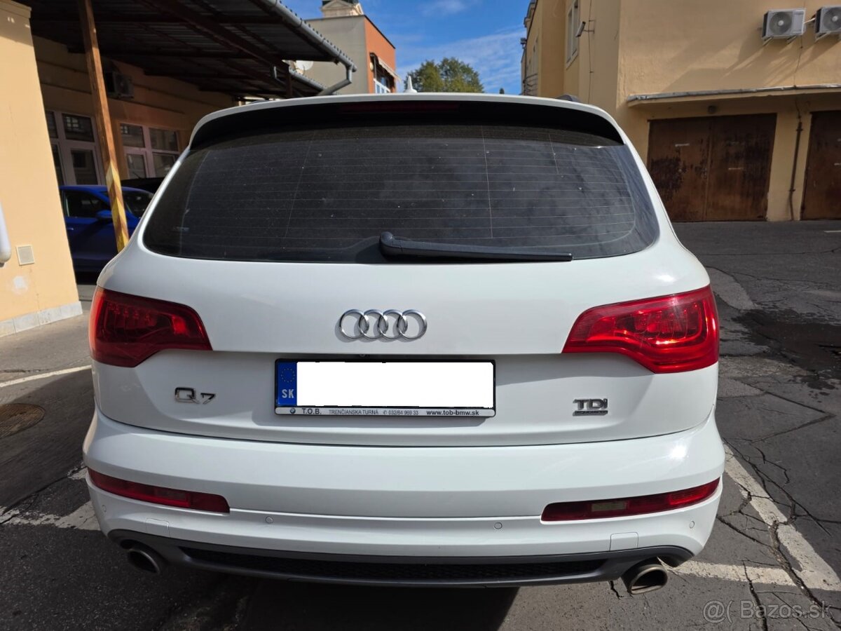 Audi Q7 3.0 TDI Quattro S-Line 2015, AJ NA SPLÁTKY - 3