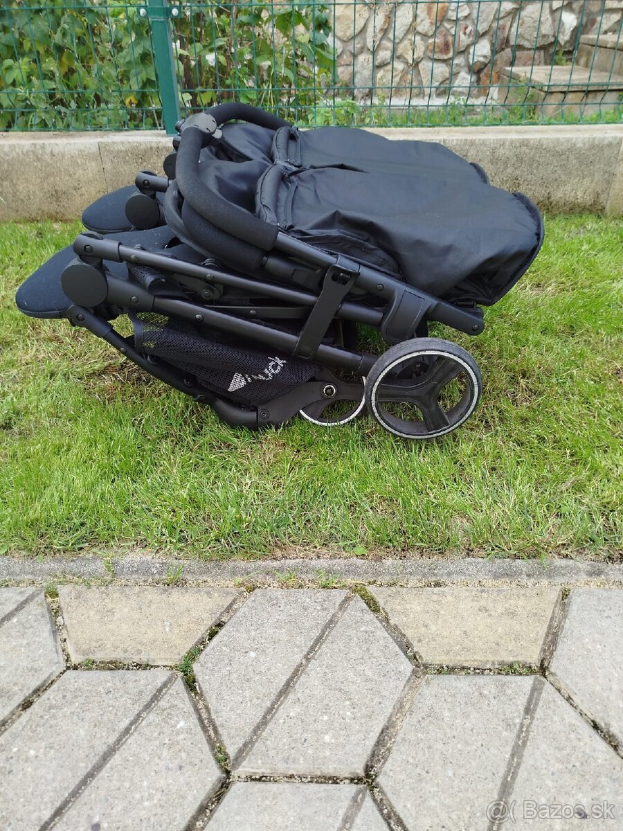 Kočík pre dvojičky Hauck Swift Duo X Black - 3