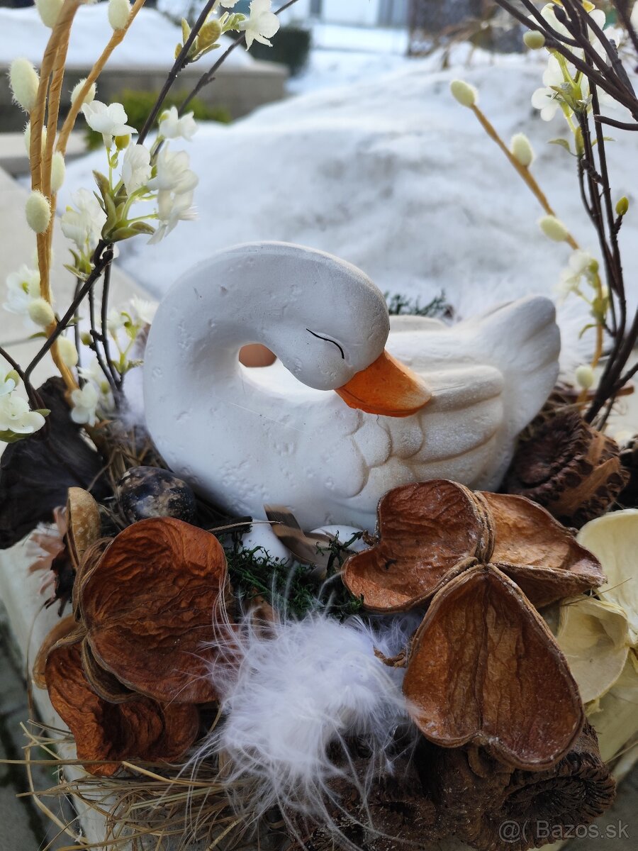 Prírodná dekorácia húska - 3