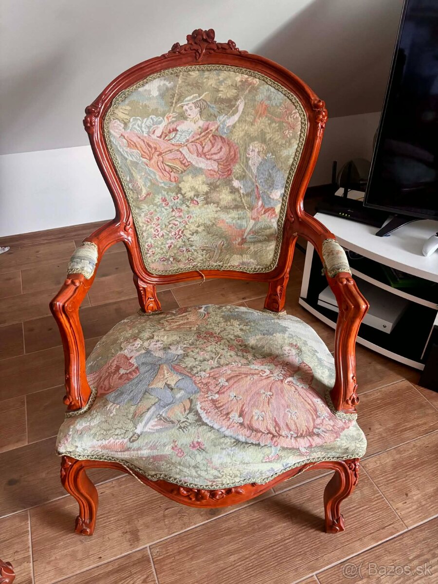 Neobarok/rokoko sedacia súprava - 3