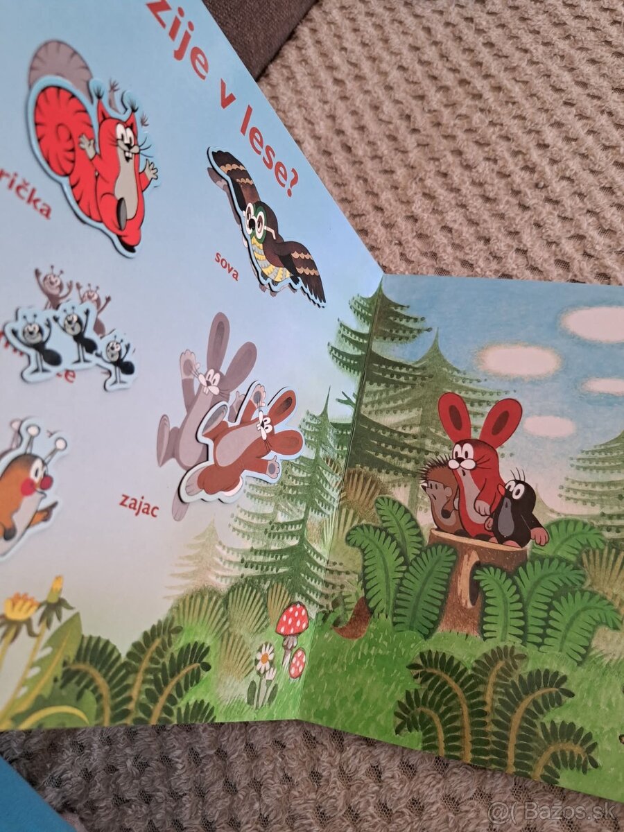 Krtko magnetická kniha - 3