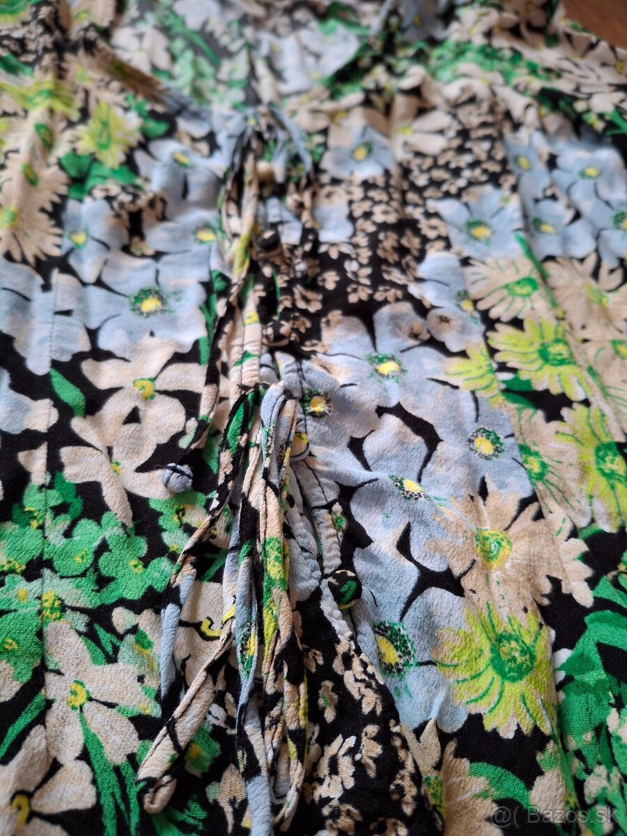 Kvetovaný top H&M 36 / S - 3