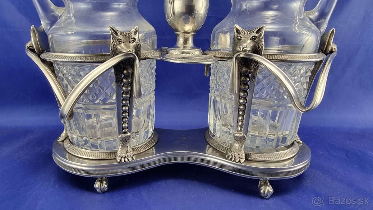 Kaštieľna strieborná súprava - 622 gramov - 3