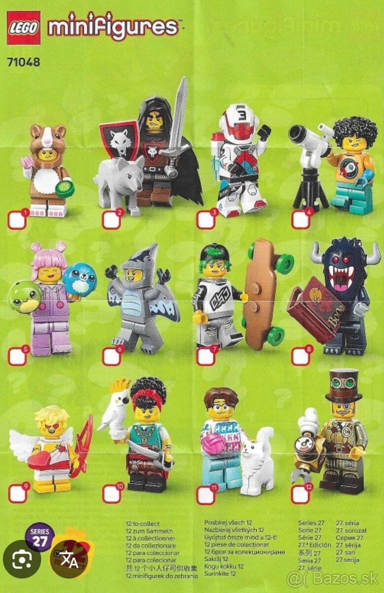 Predam Lego minifigurky 27. seria - 3