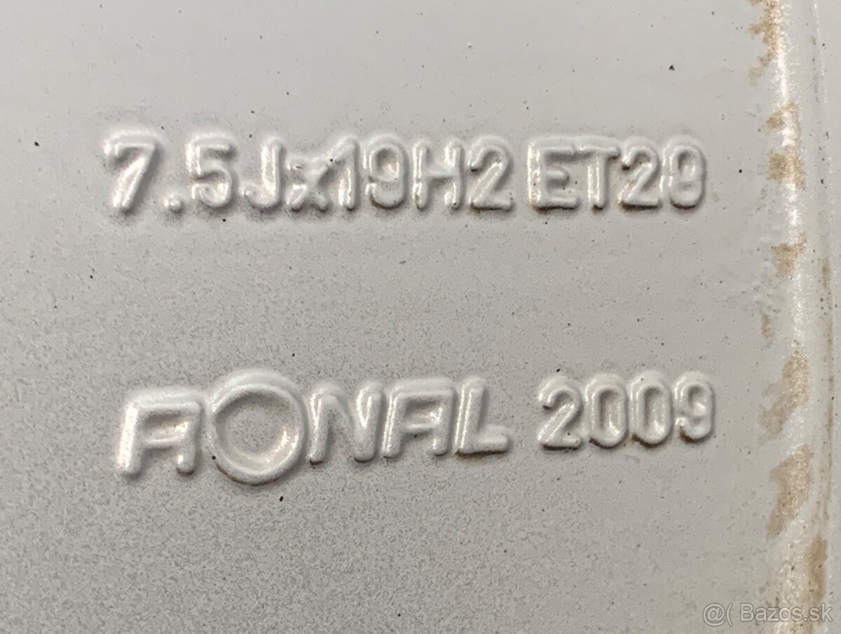 Disky Audi R19 7.5J ET28 4H0601025C - 3