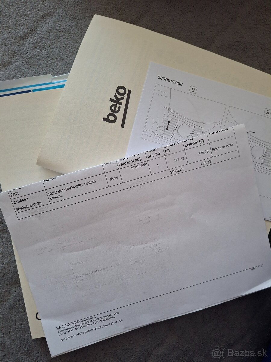 Sušička bielizne BEKO - 3