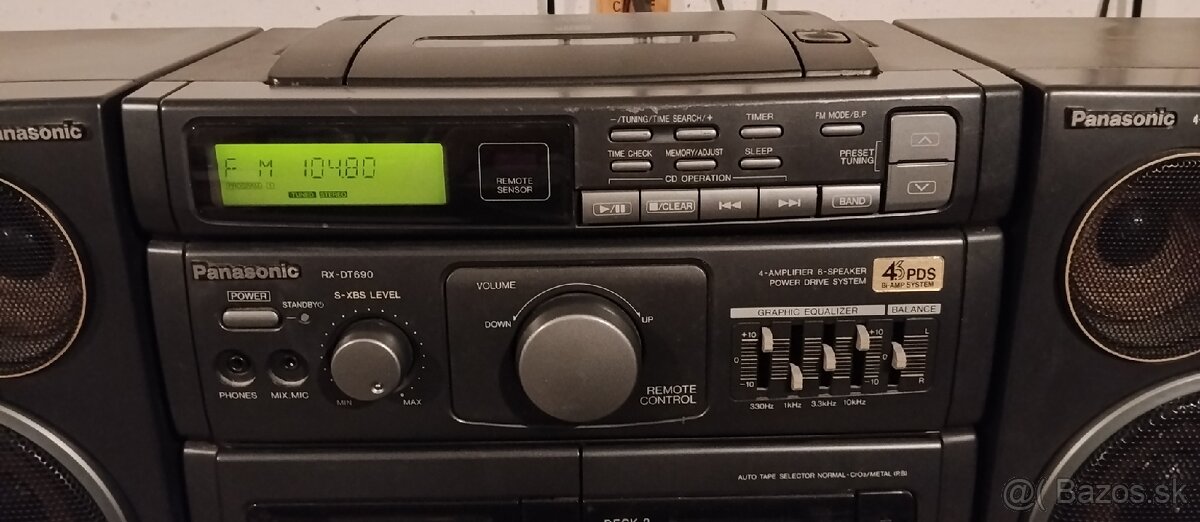 PANASONIC RX-DT690 ... CD radiomagnetofon .... - 3
