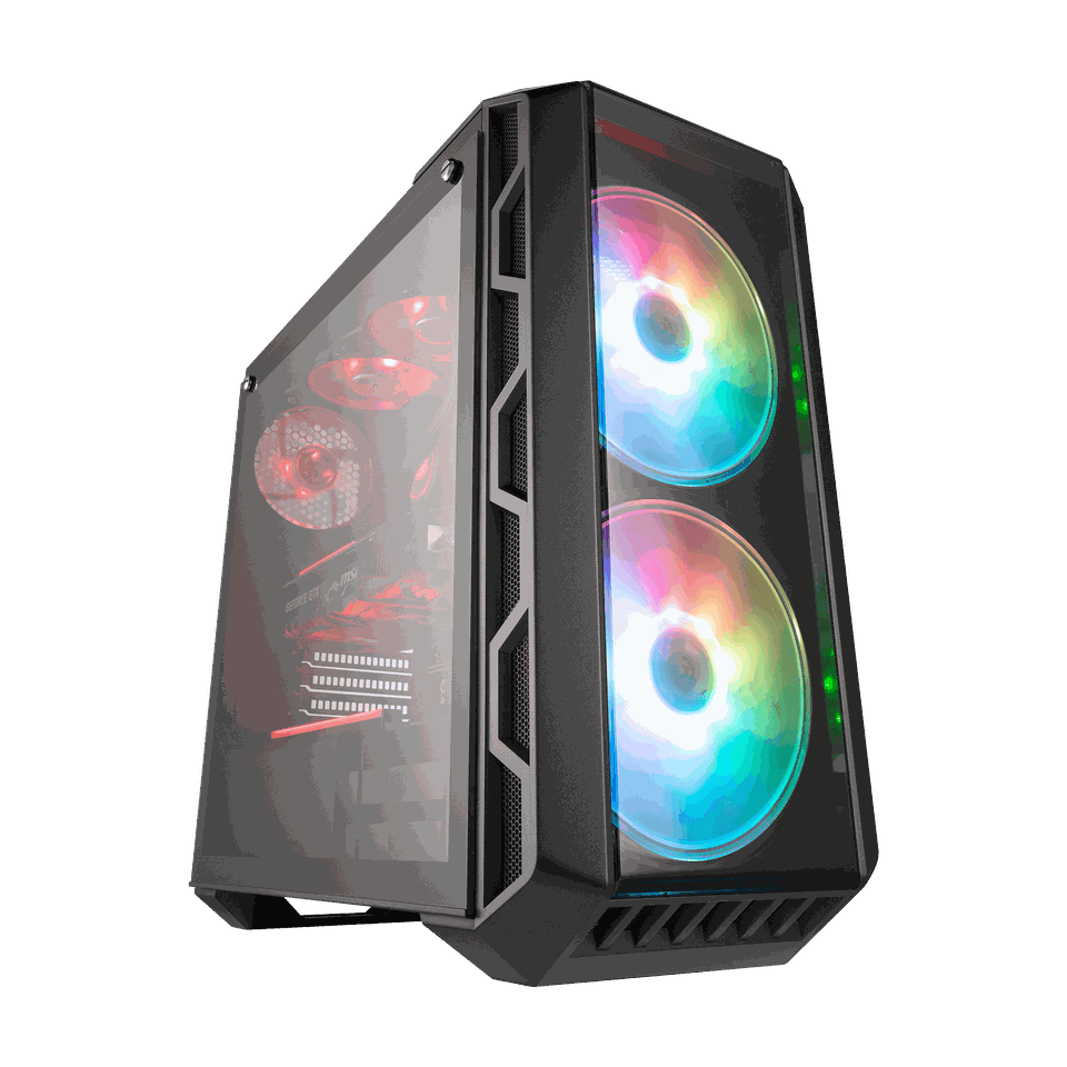 Predám PC skriňu Coolor Master H500 - 3