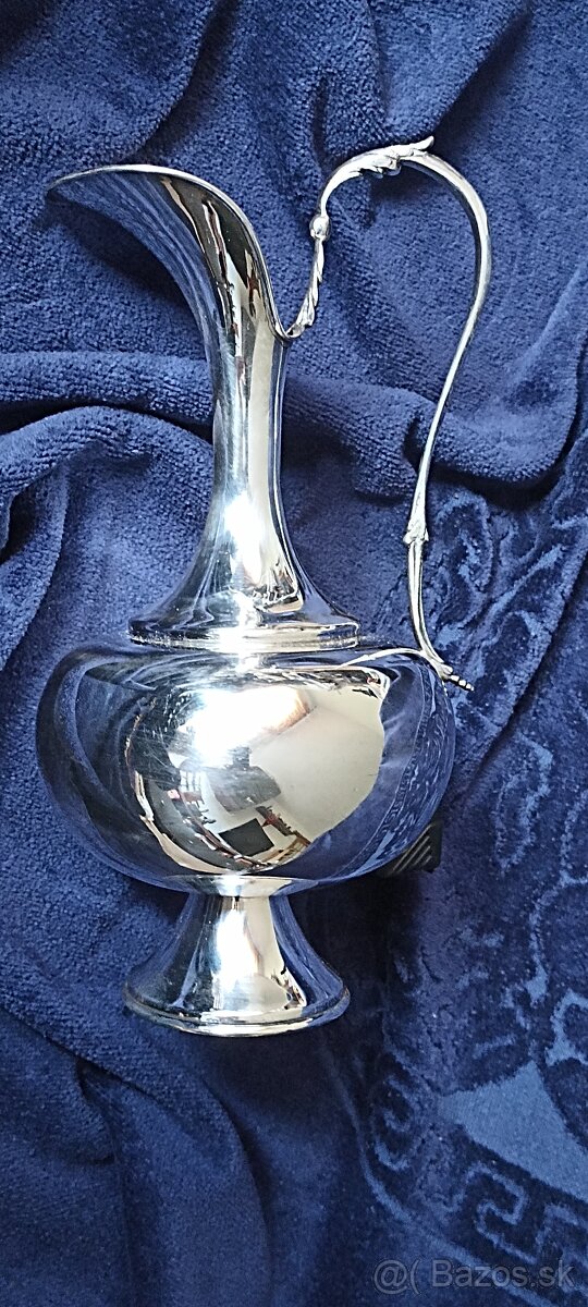 Investičné Striebro–Karafa na víno-Taliansko-385g - 3