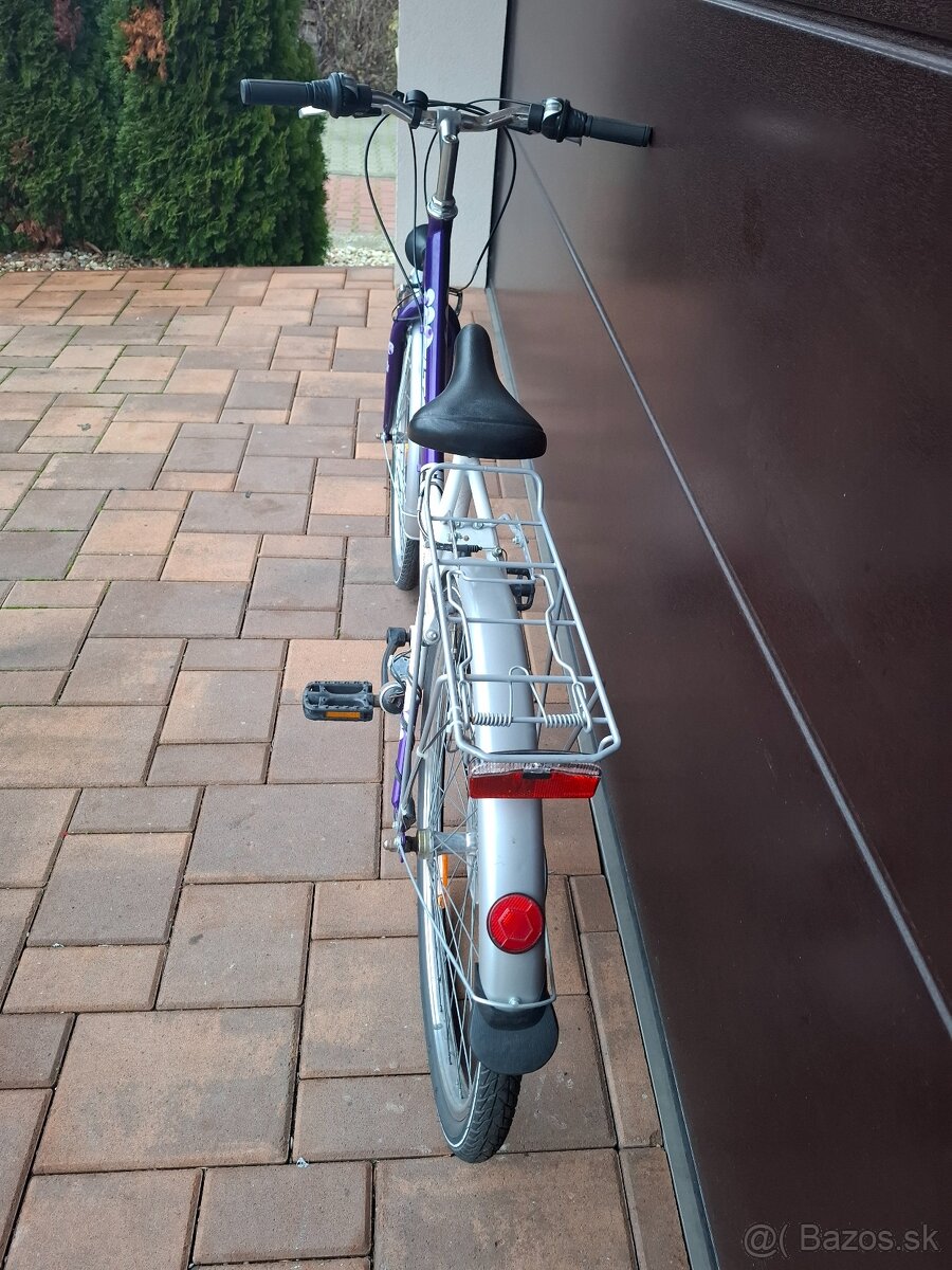 Detský dievčenský bicykel Delta 24" - 3