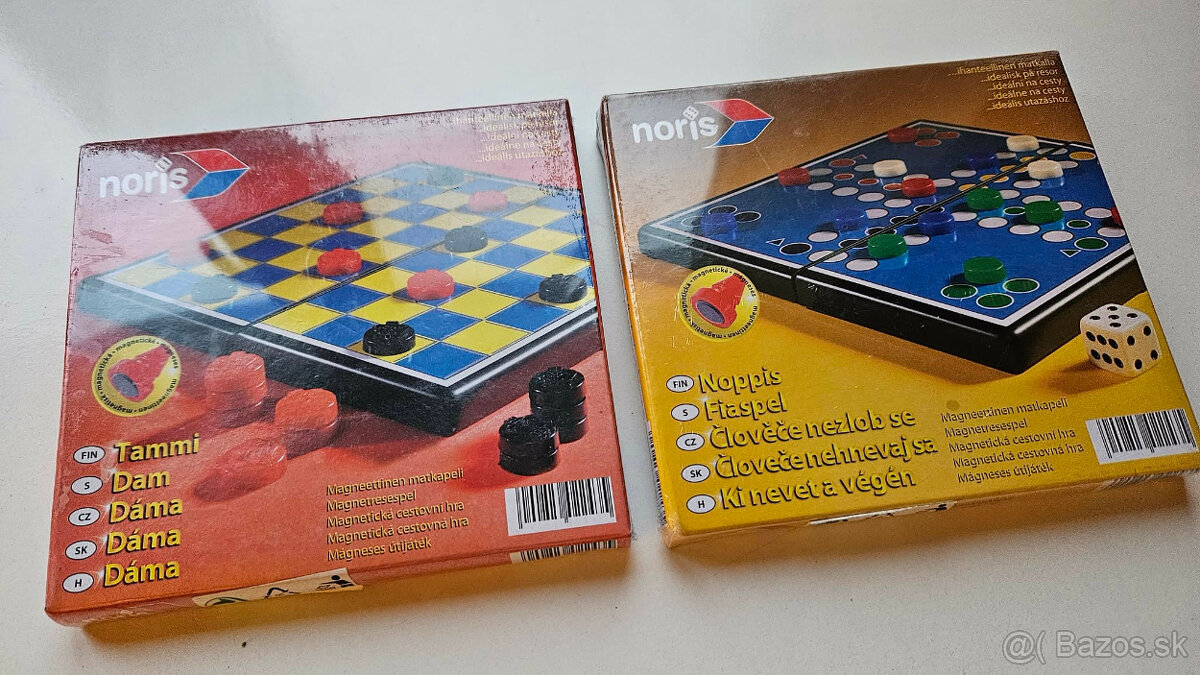 Magnetické cestovné spoločenské hry, 2ks - 3