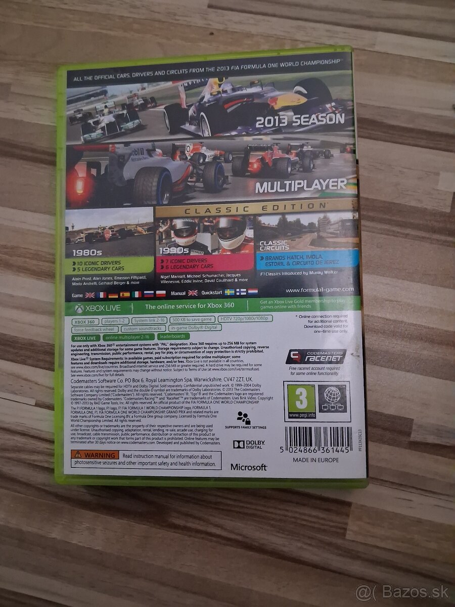 Predam hru F1 2013 xbox 360 - 3