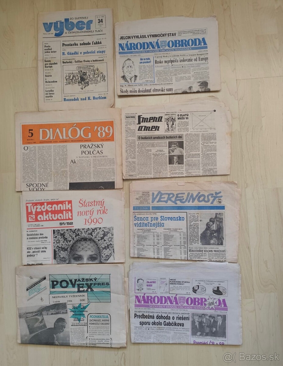 Staré noviny a časopisy - 3