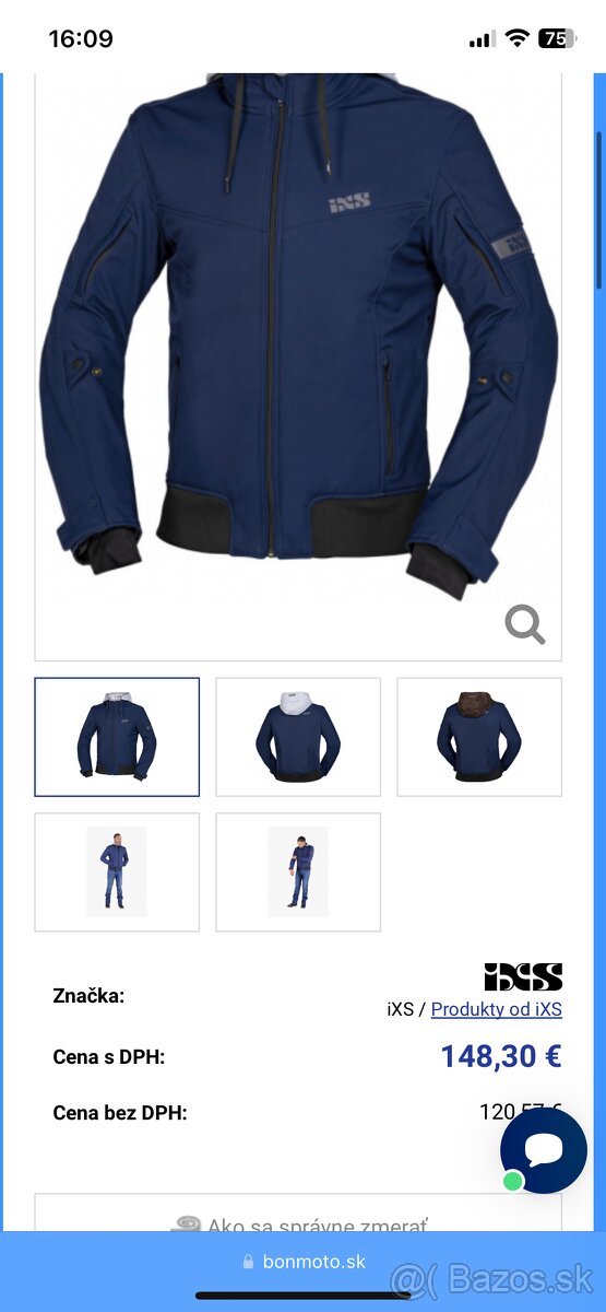 Softshellová moto bunda iXS SO-MOTO - 3