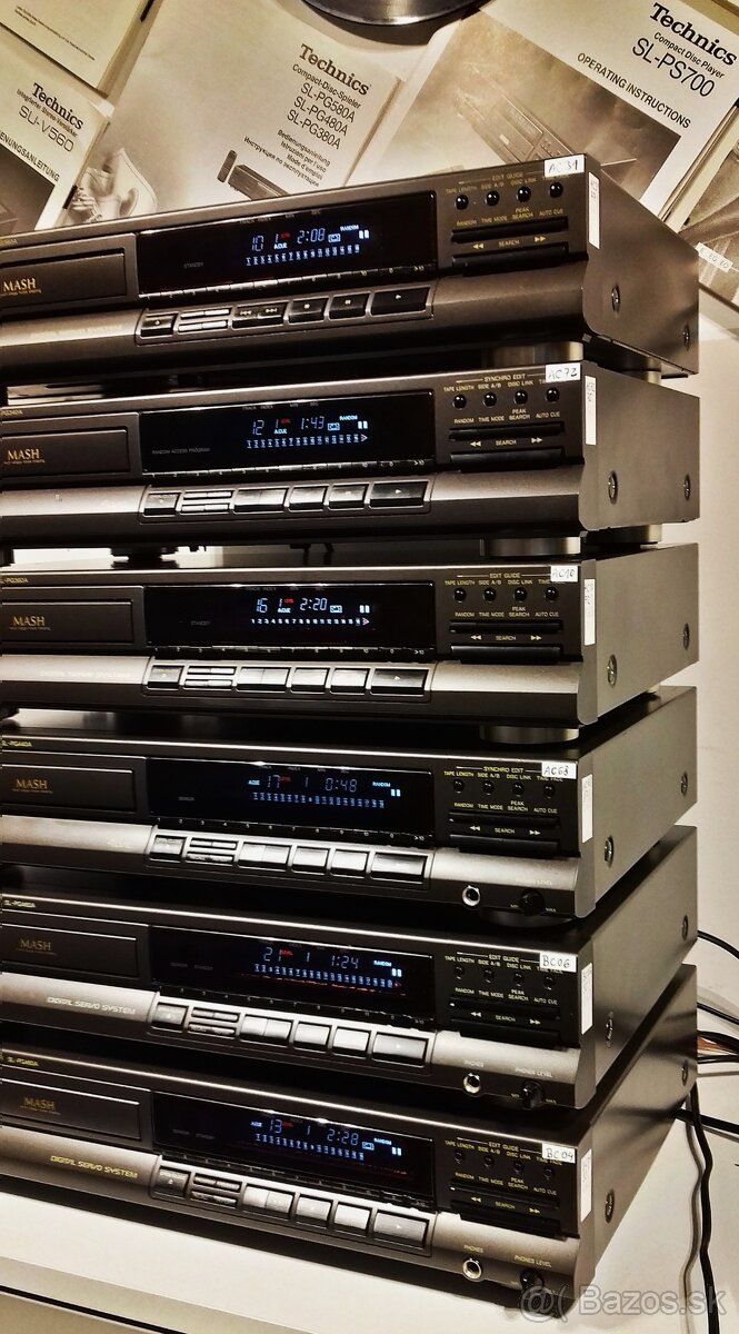 Seria CD prehravac TECHNICS moznost DO, prevodnik MASH = Cd3 - 3