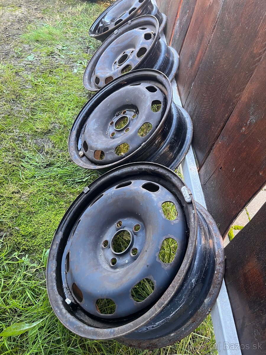Plechové disky 5x100 r15 - 3
