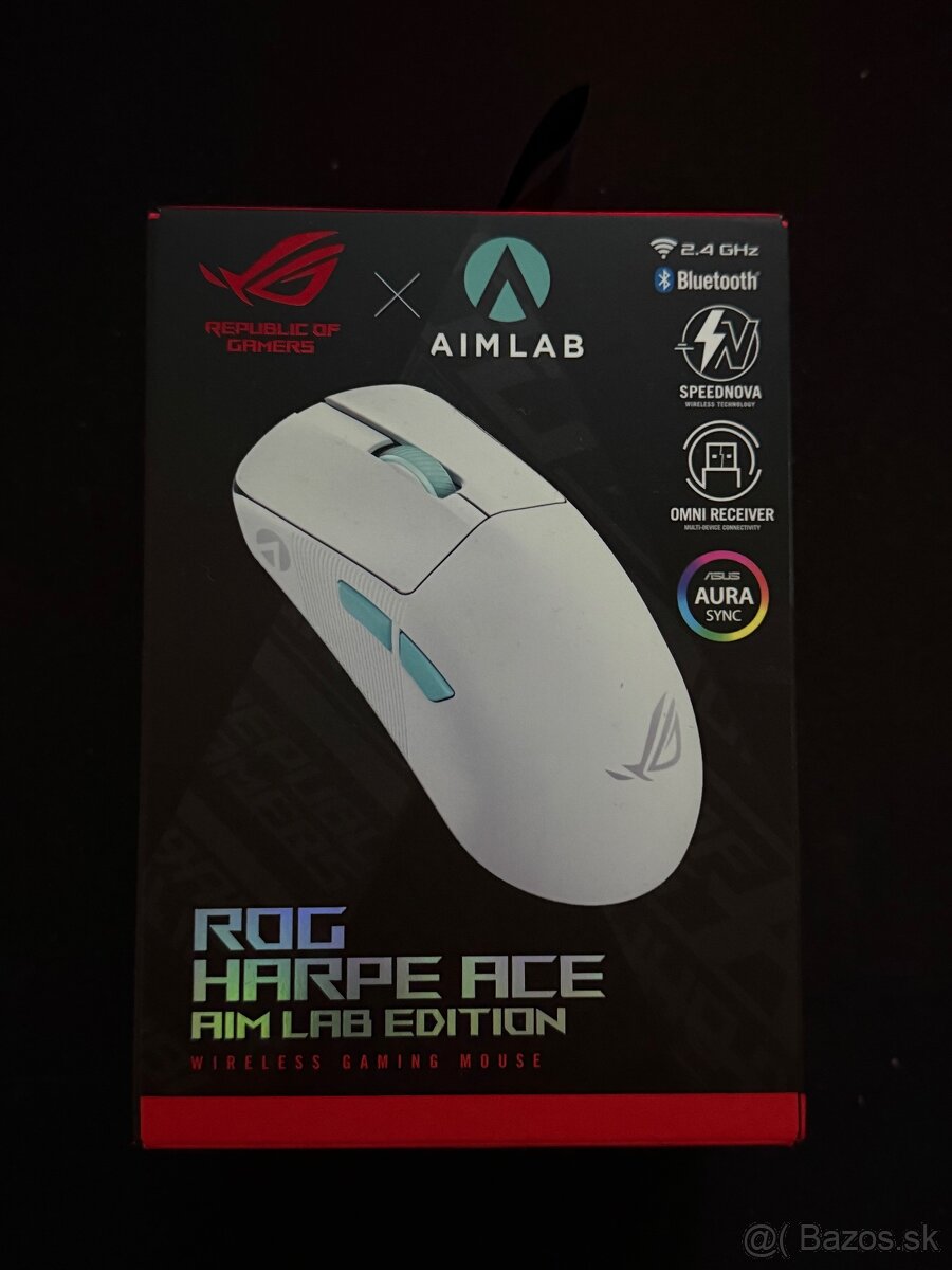 Asus ROG Harpe Ace Aim Lab Edition Moonlight White - 3