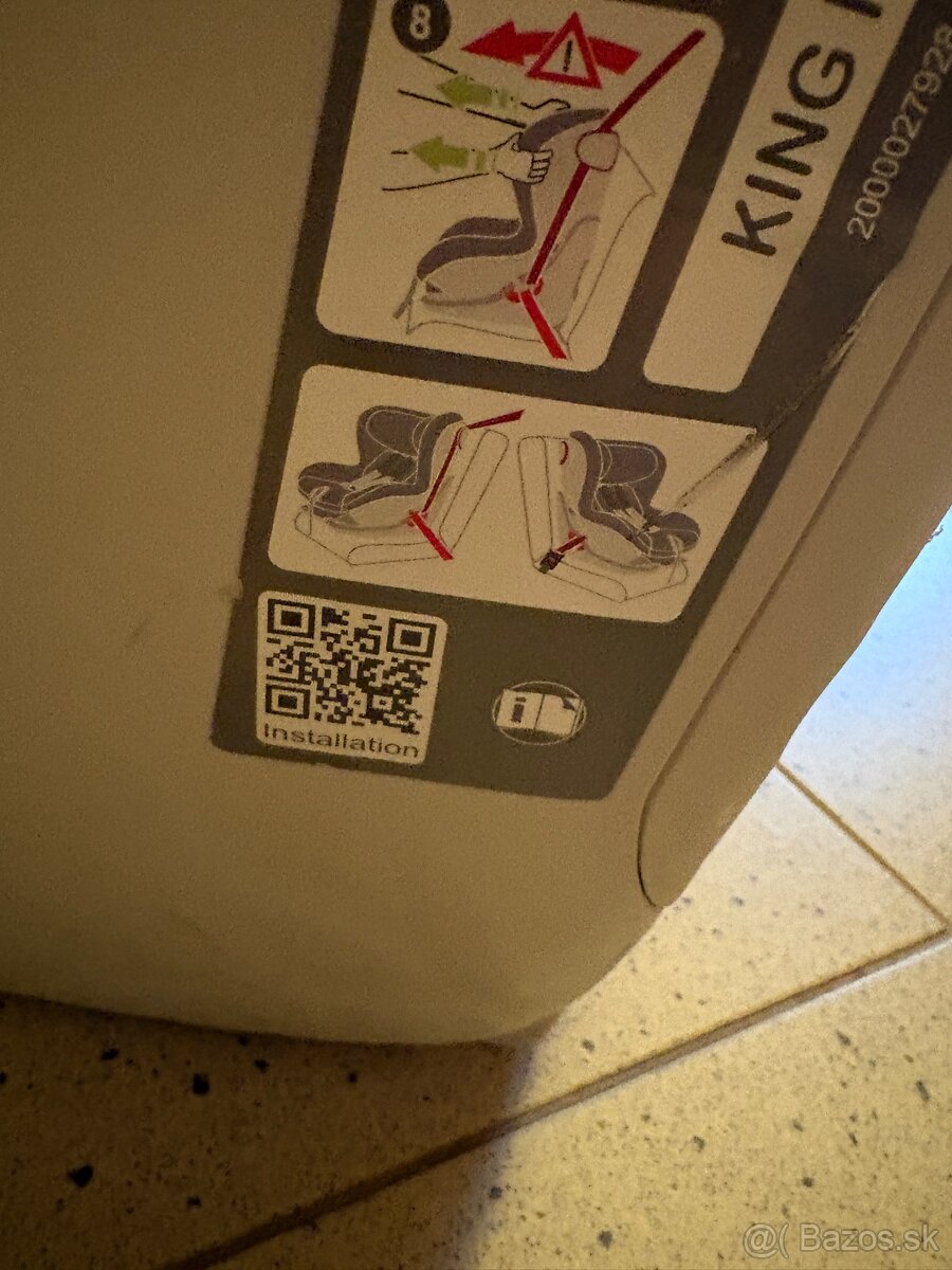 Sedačka Britax King II - 3