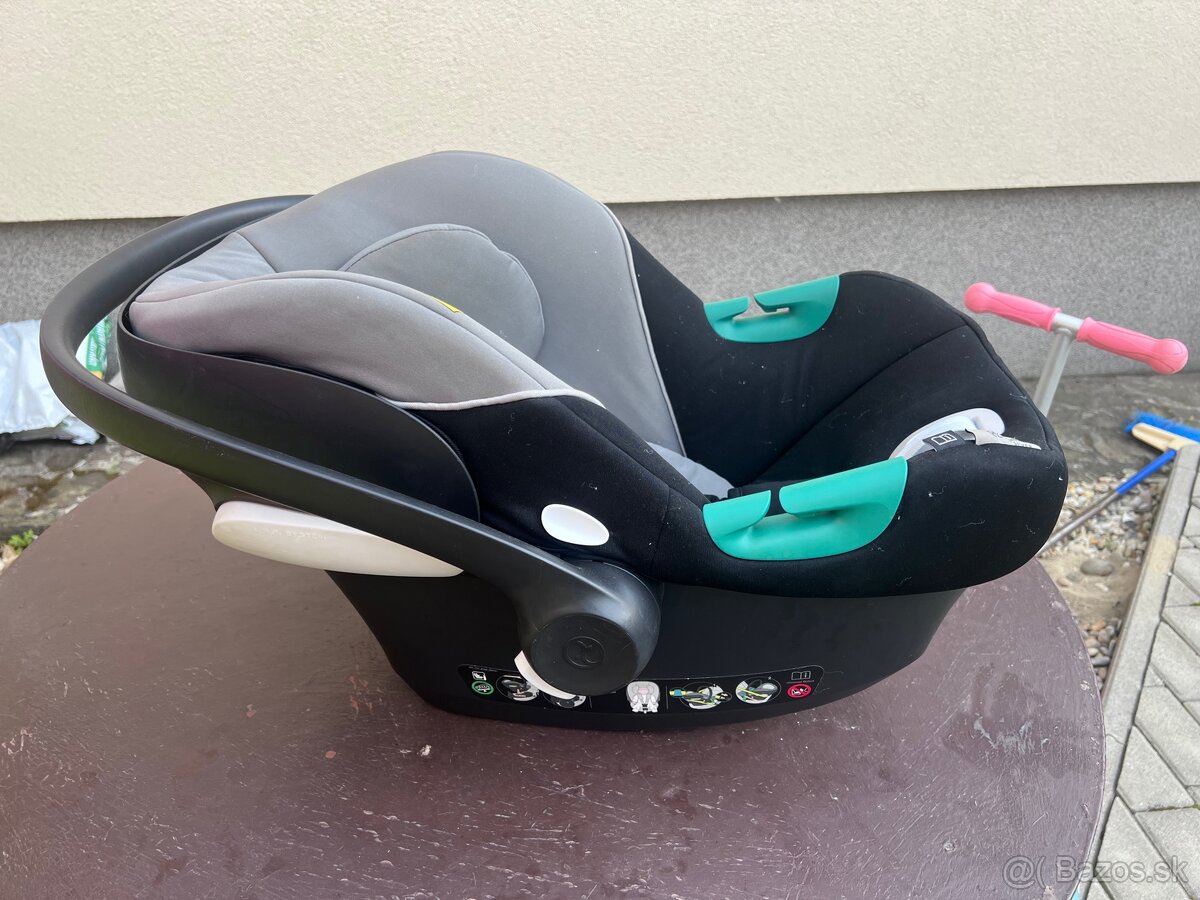 CYBEX Aton B2 Volcano Black Silver - 3