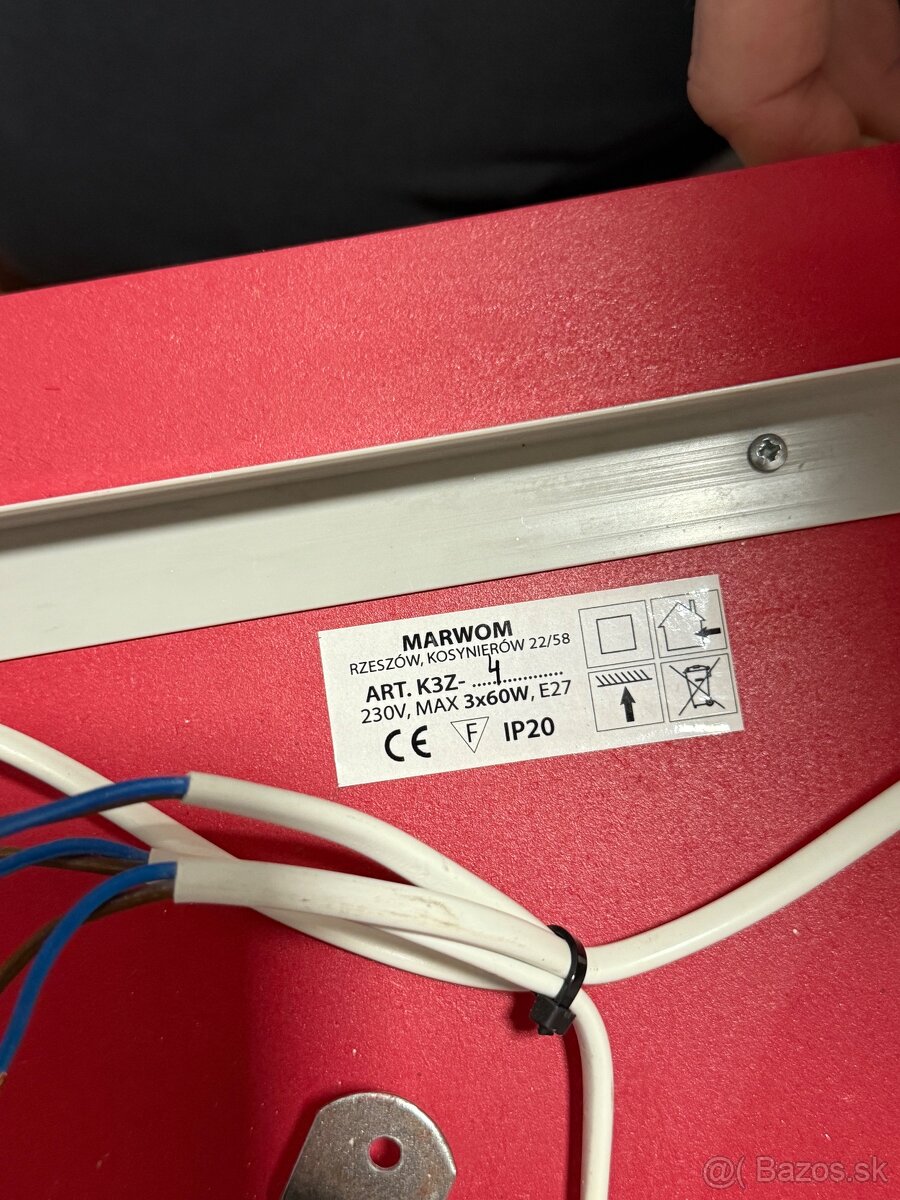 Luster červený - 3