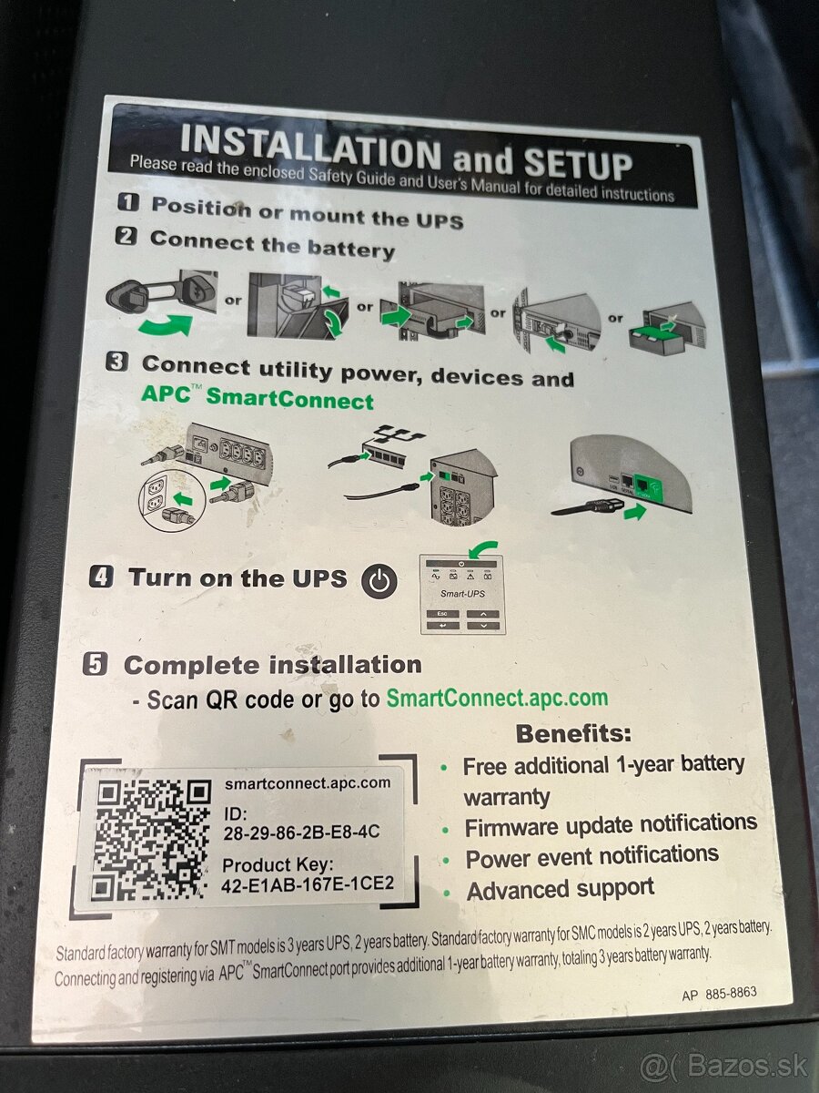 APC Smart UPS 750VA - 3
