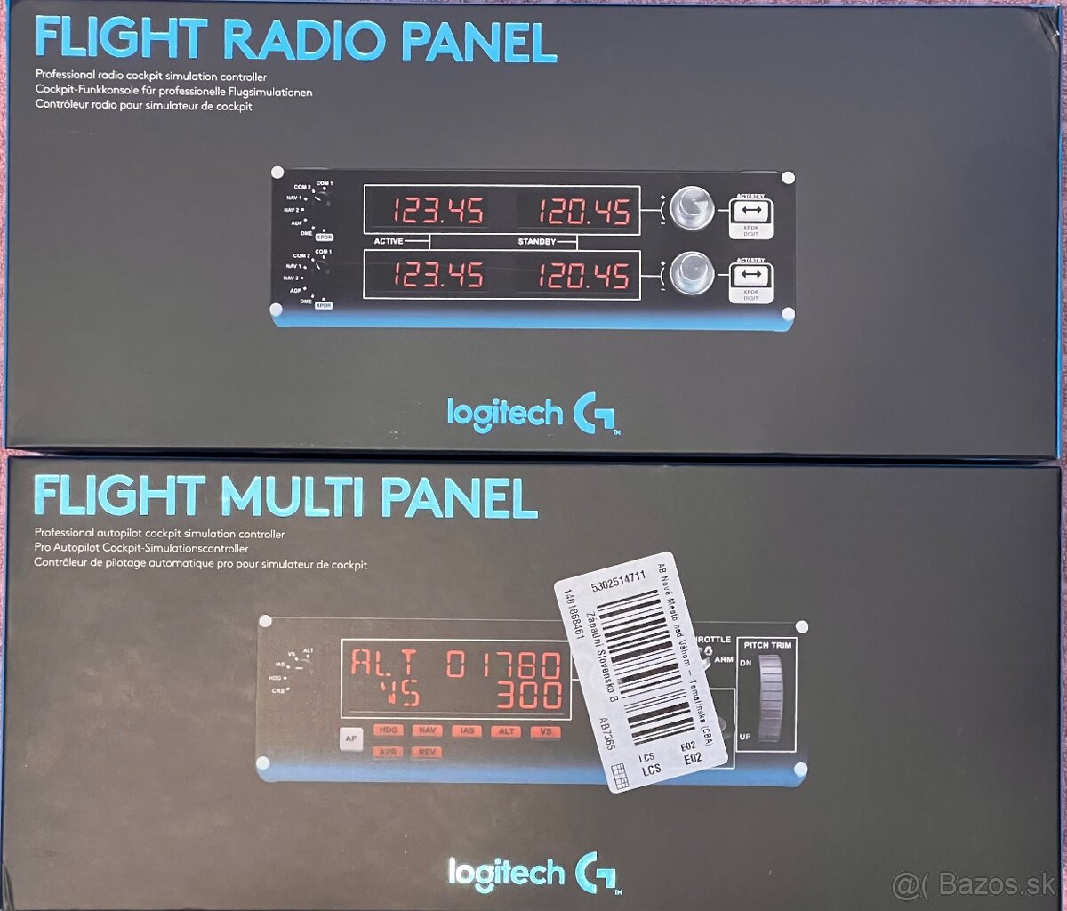Ovladace pre letecky simulator - 3