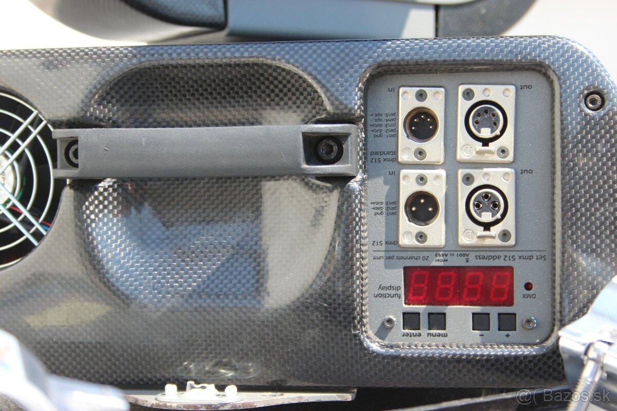 Coemar CF7 rotačné hlavy - silný svetelný výstup, 7° beam - 3