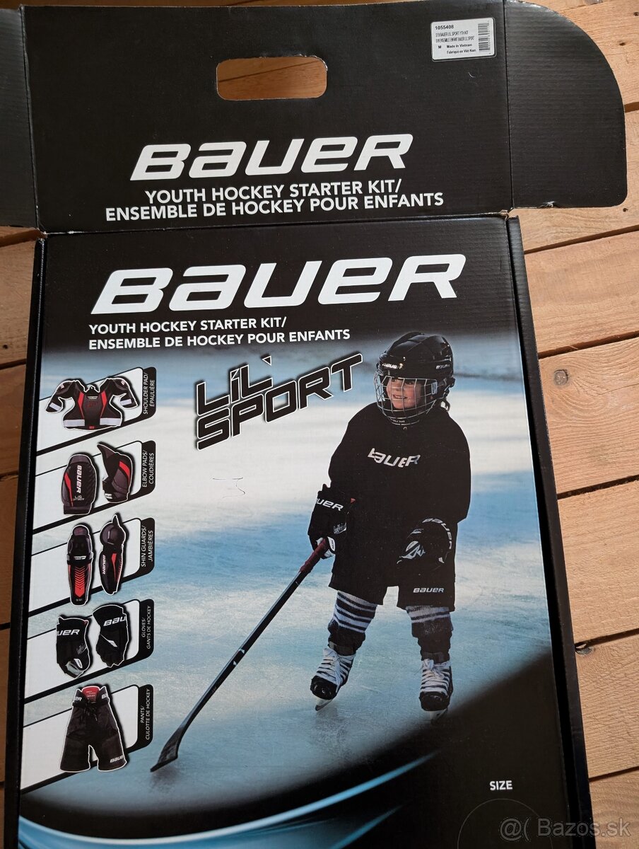 Predám detskú výstroj na hokej, veľkosť M - 3