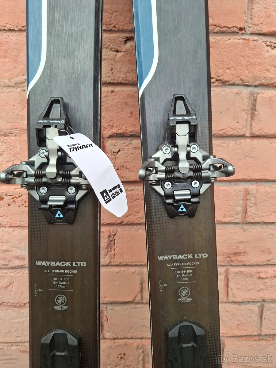 Nový skialp set lyže K2 Wayback 84 + Fischer Classic ST - 3