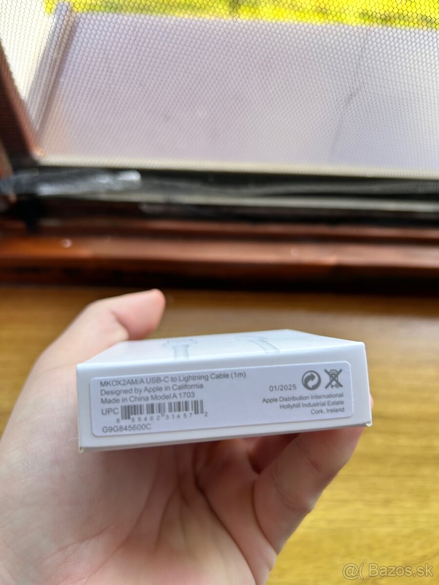 sada apple rýchlonabíjací adaptér 20w usb c+kábel c to c - 3