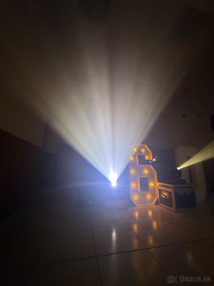 Predám otočné hlavy Stairville MH-X25 - 3