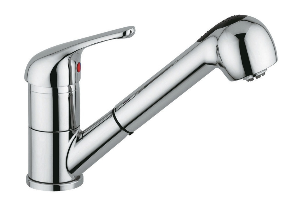 Drezová kuchynská batéria s výsuvnou spŕškou - 3