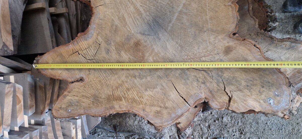 Dubové priečne rezy na stoly - 3