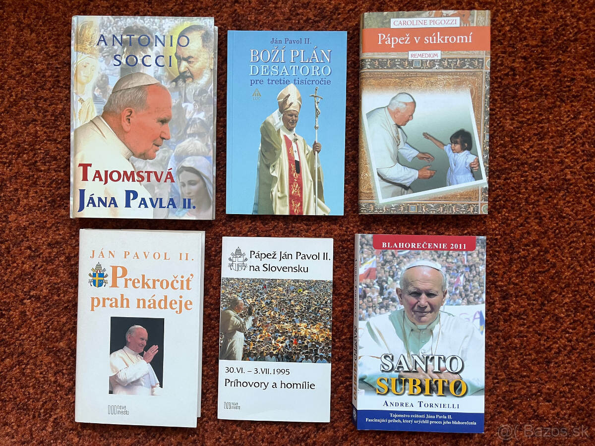 Predám knihy o pápežoch - 3