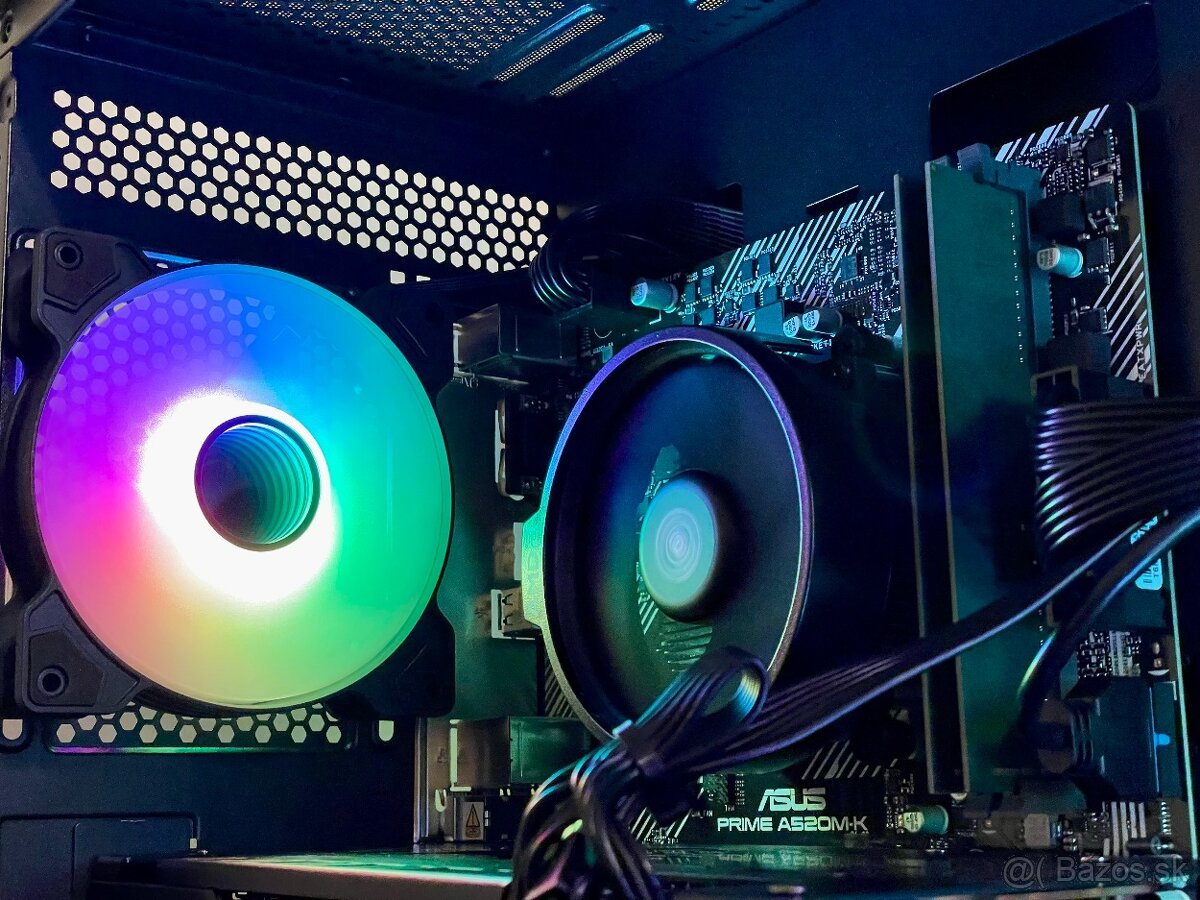 Herný PC R5 5500,RX 5700 XT 8GB,16GB RAM,500GB SSD,600W - 3