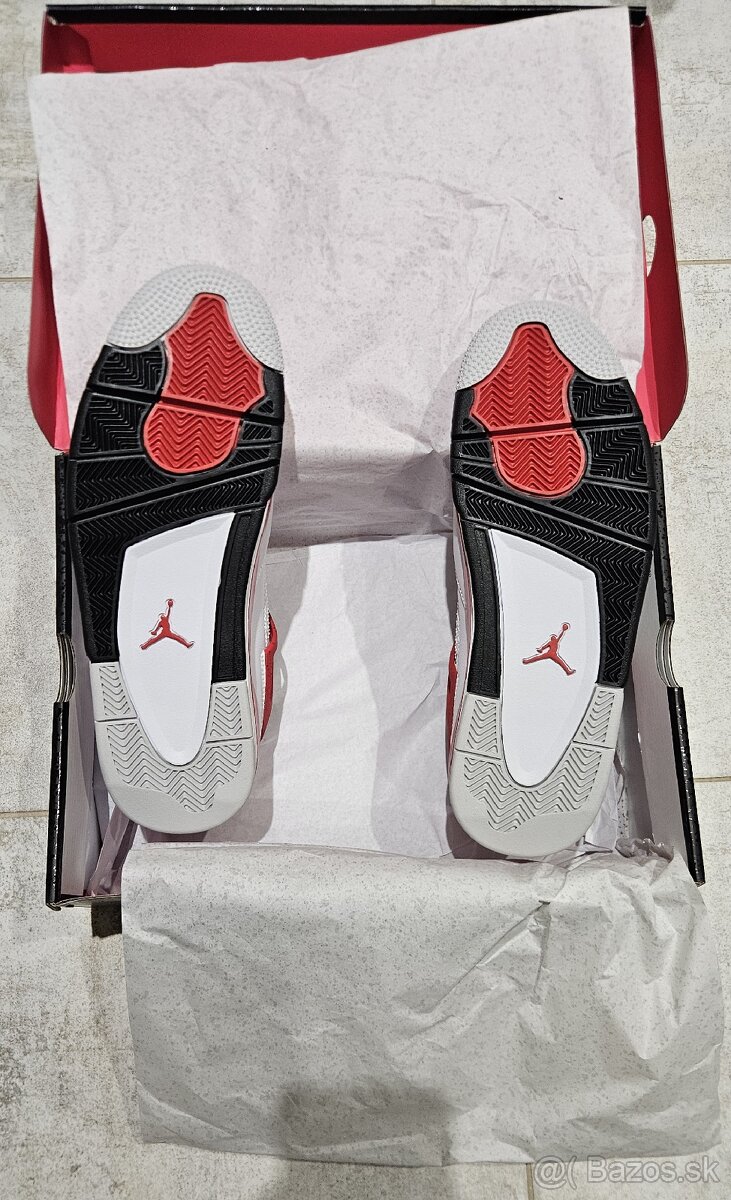Jordan 4 red cement - 3