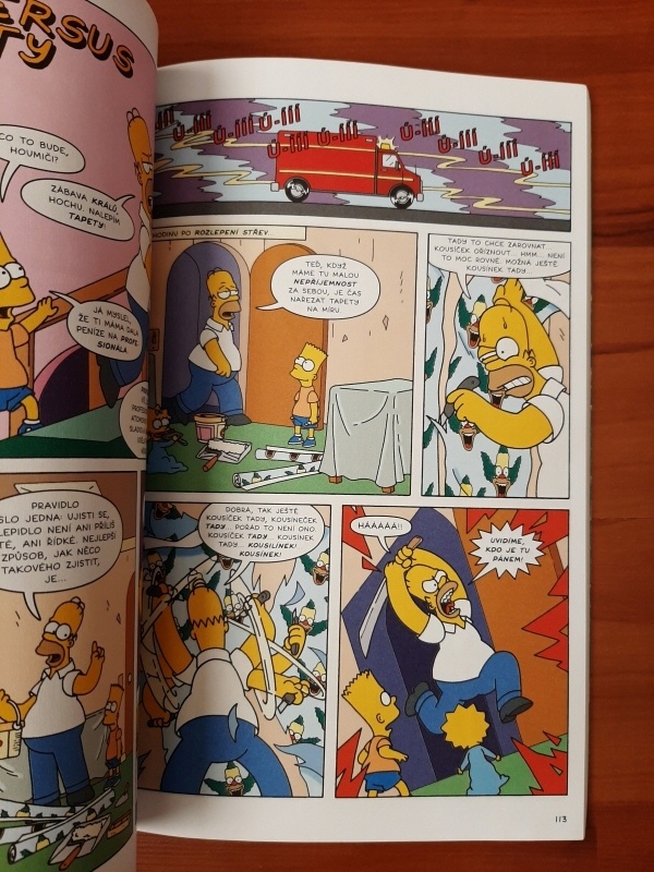 Komiks Simpsonovi k popukání - 3
