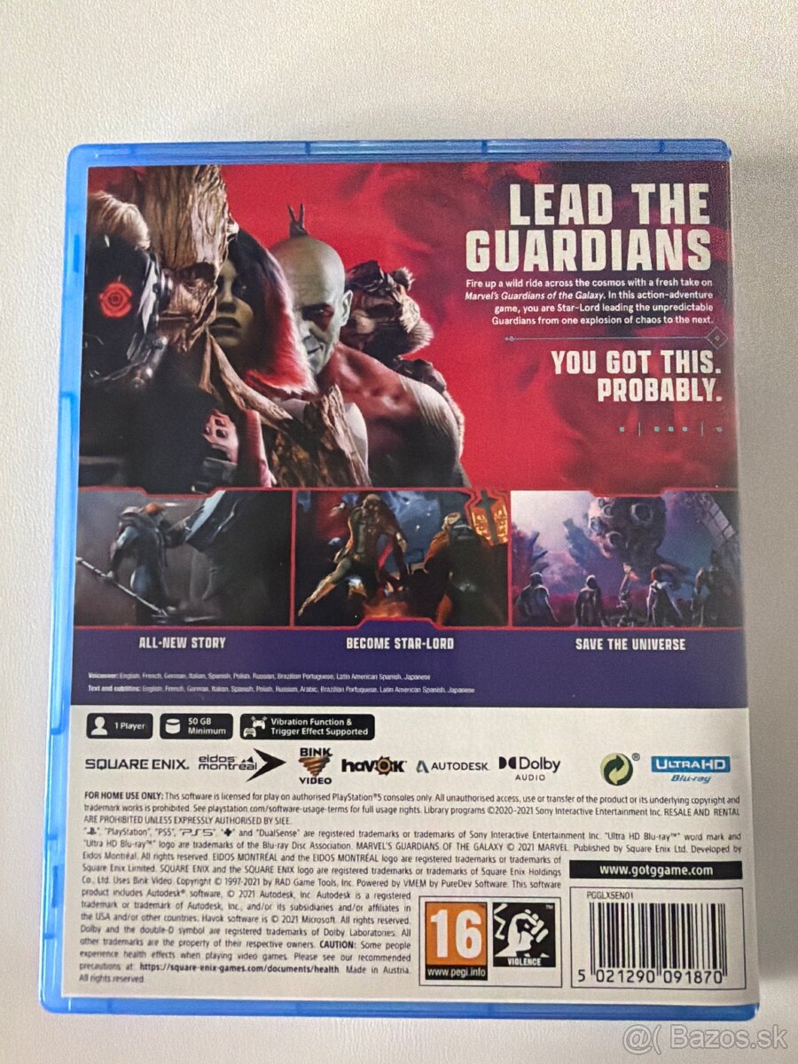 MARVEL GUARDIANS OF THE GALAXY PS5 - 3