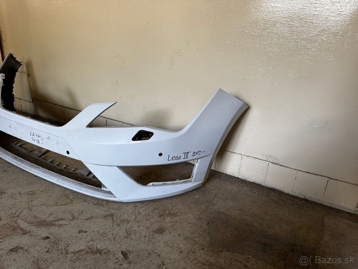 Seat leon III 3 2012- predný nárazník - 3