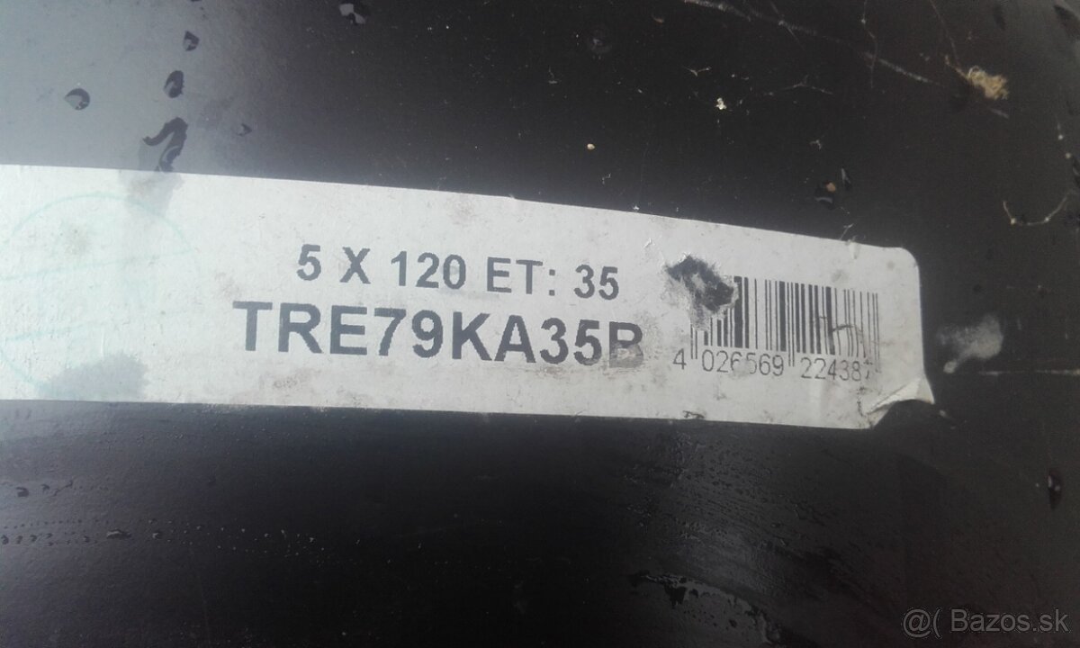 VW T5,T6 Elektrony Dezent 17"..5x120 - 3