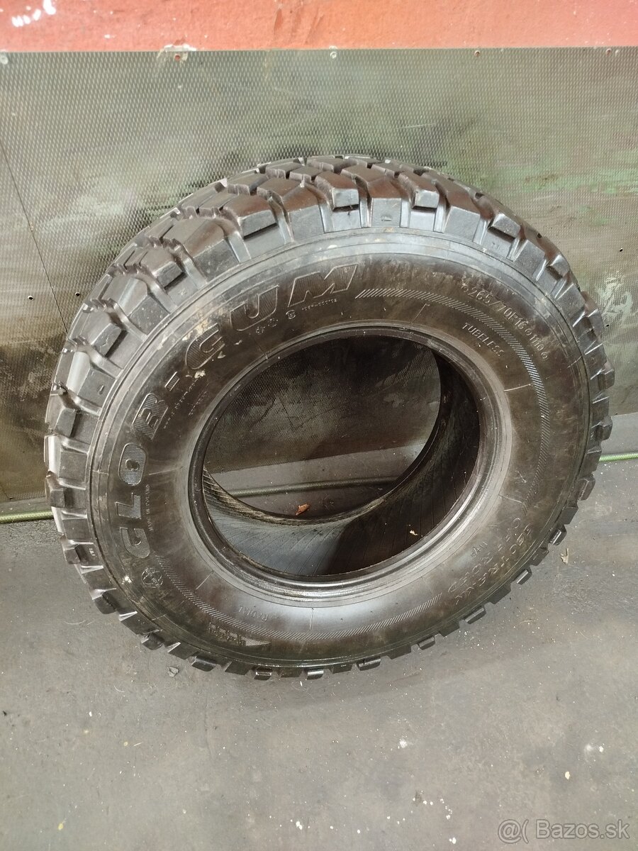 Predám offroad rezervu 265/70 R16 12.4mm