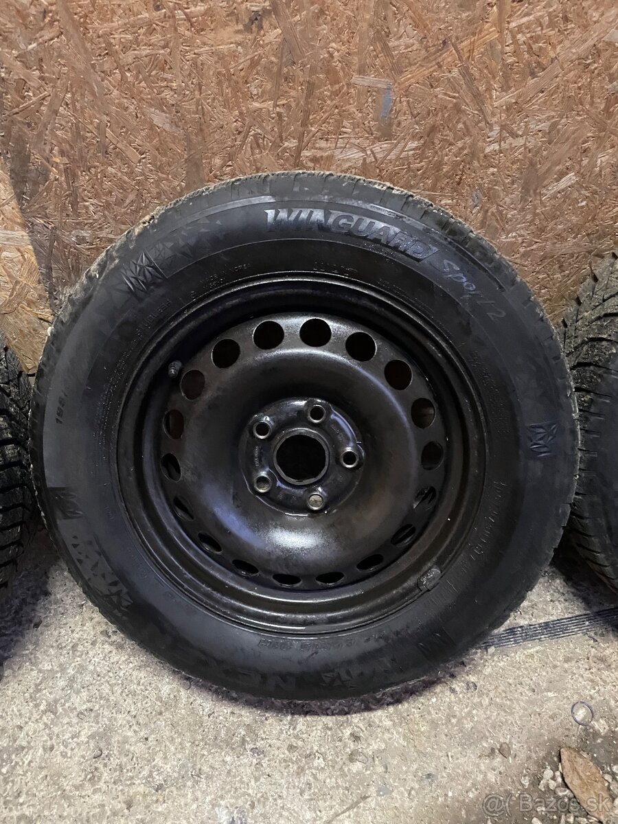 zimna sada 5x112 R15 plechove disky - 3