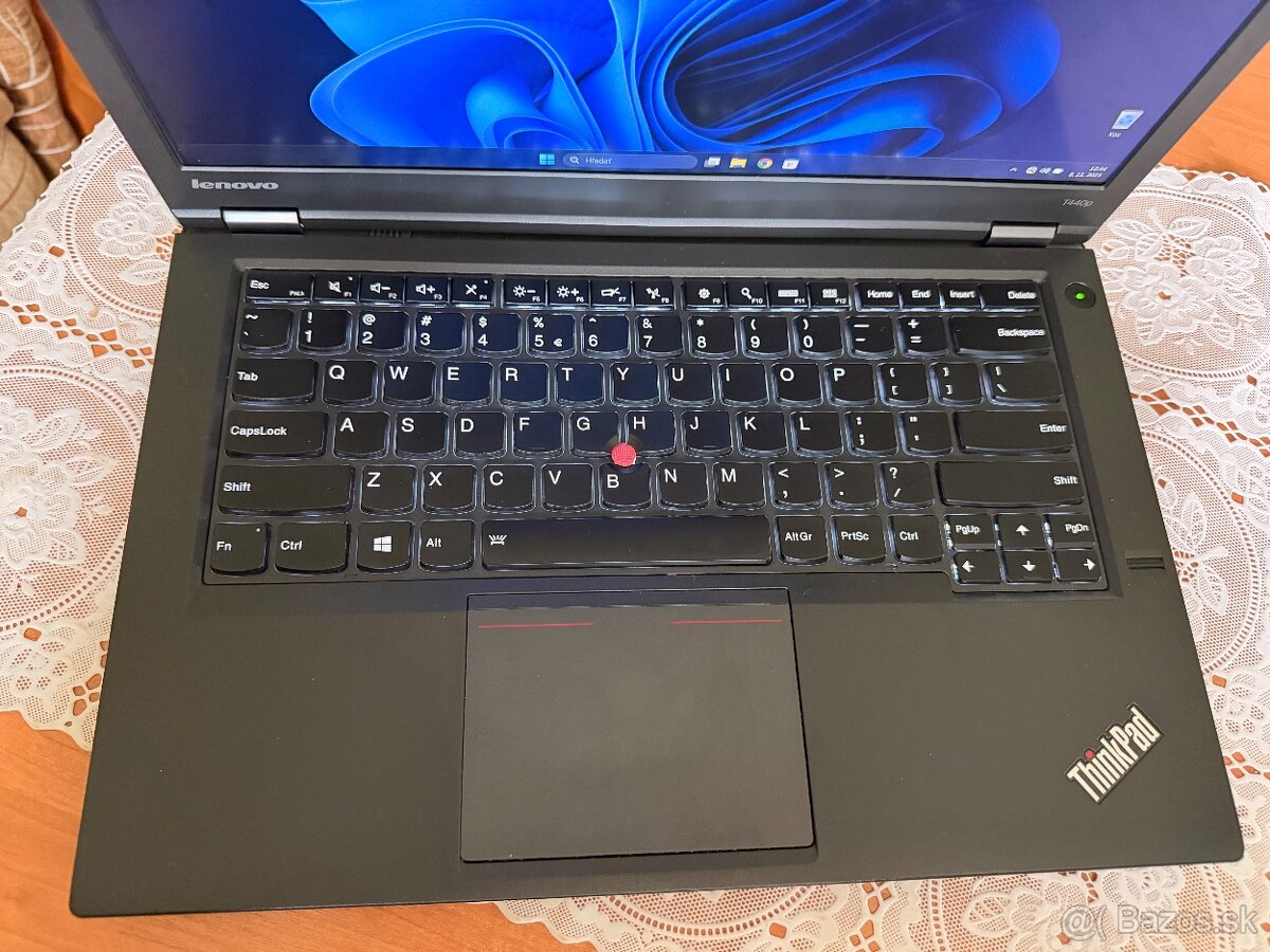 Predám Lenovo ThinkPad T440p – i7-4g/8GB/500GB/IPS/W11P - 3