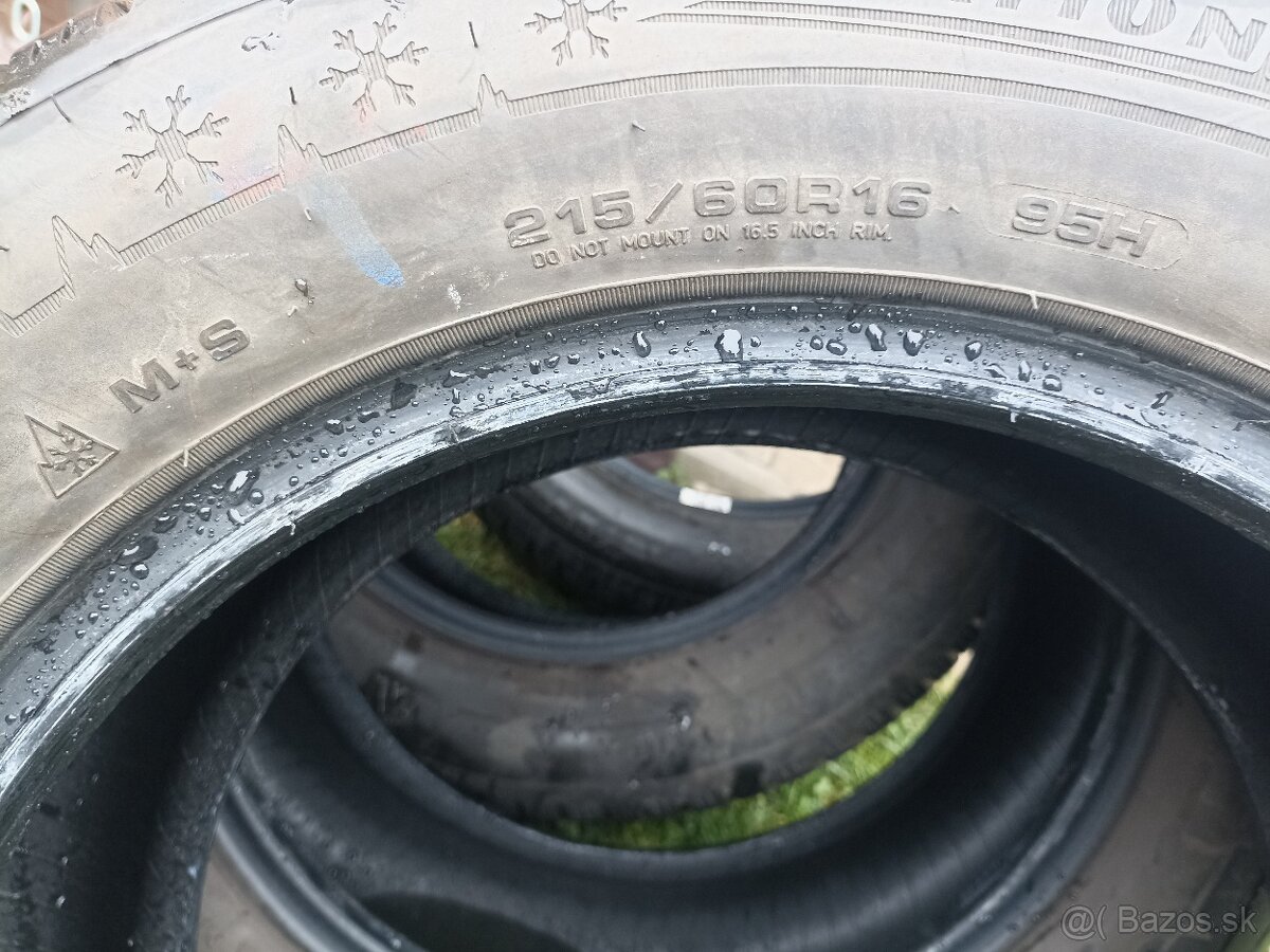 Zimné pneu Dunlop 215 60 R16 - 3