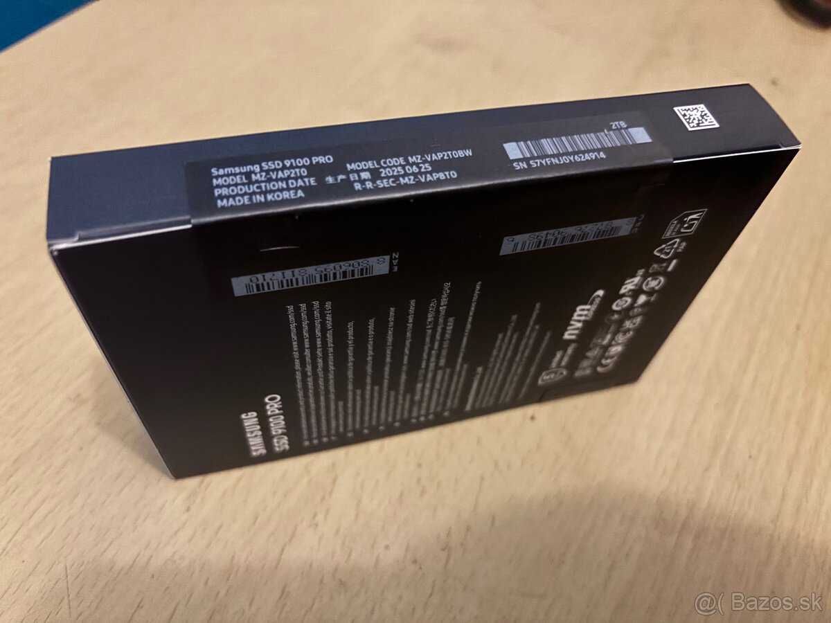 Samsung 9100 PRO PCIe®5.0 NVMe M.2 Nový 2TB neodbalený - 3