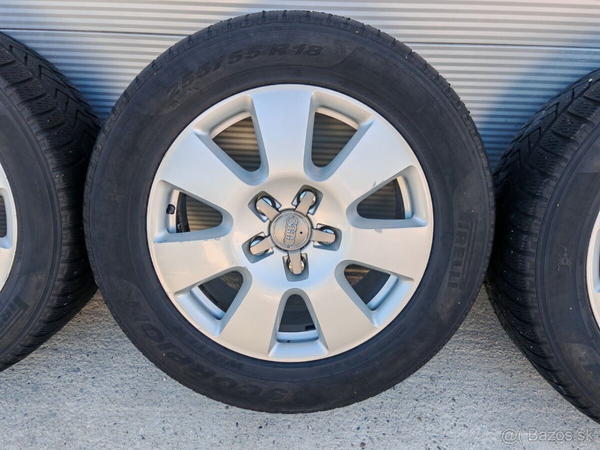 Original disky + pneu AUDI Q7, Touareg R18 - 3