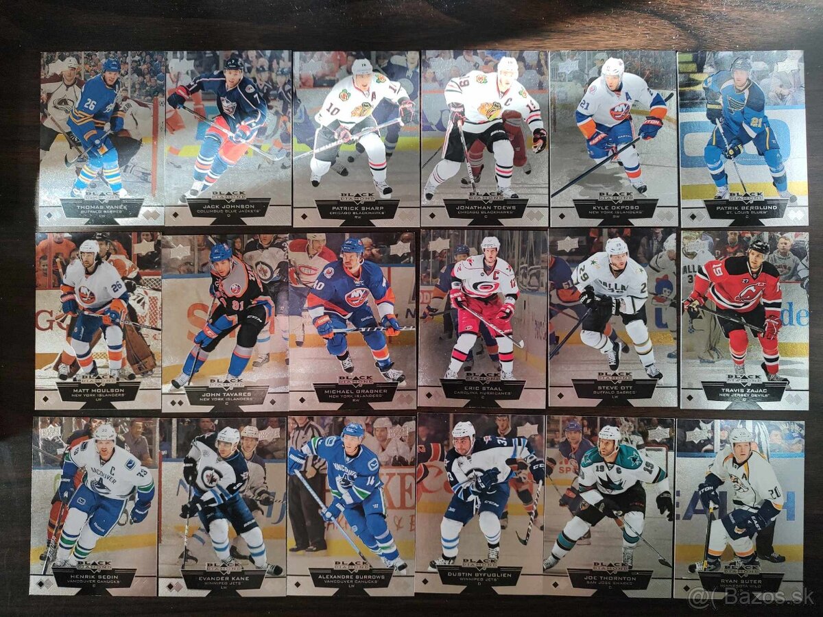 Predám hokejove kartičky NHL Black Diamond, Fleer, Allure - 3