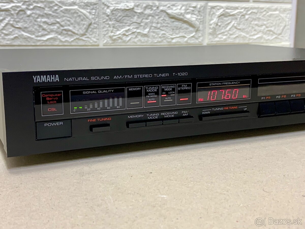 Yamaha T-1020 ….. FM/AM stereo tuner - 3
